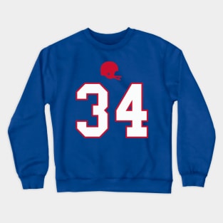 Thurman Thomas #34 Crewneck Sweatshirt